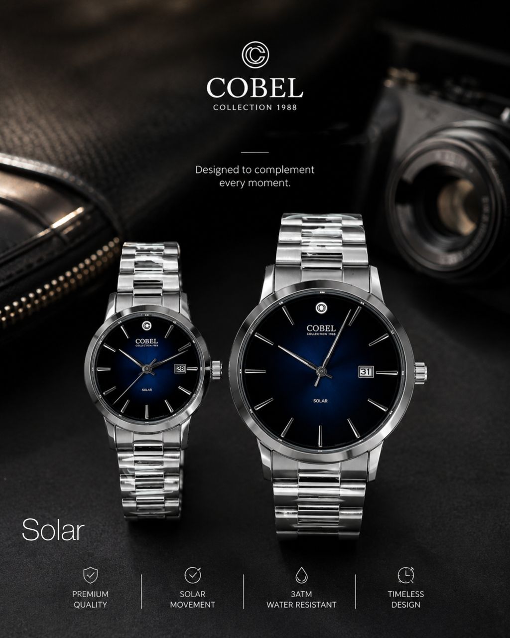 ست کلاسیک از برند COBL - گالری ساعت